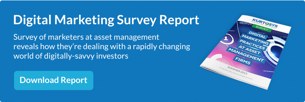 2015 Digital Marketing Practices at Asset Management Firms 3