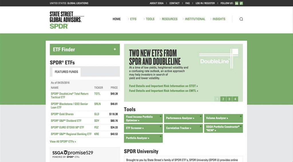 14 of the Best Designed ETF Websites 15