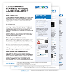 Advisor portals – A doorway to asset growth 1