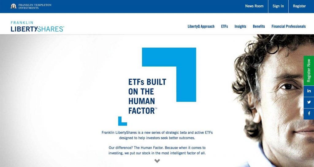 14 of the Best Designed ETF Websites 7