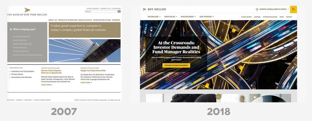 Asset Manager Websites Then & Now 3