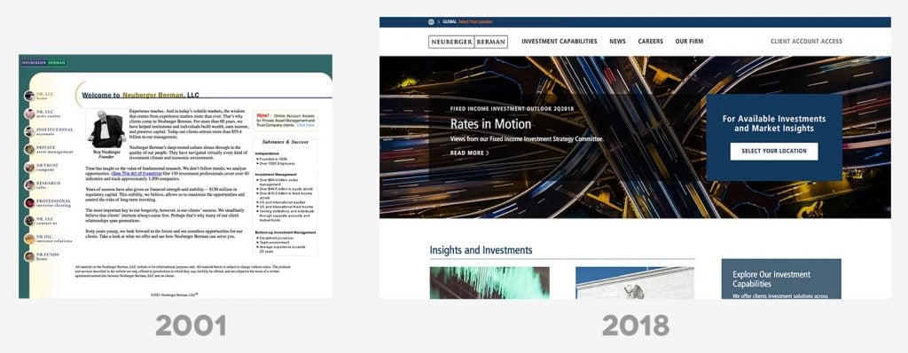 Asset Manager Websites Then & Now 6