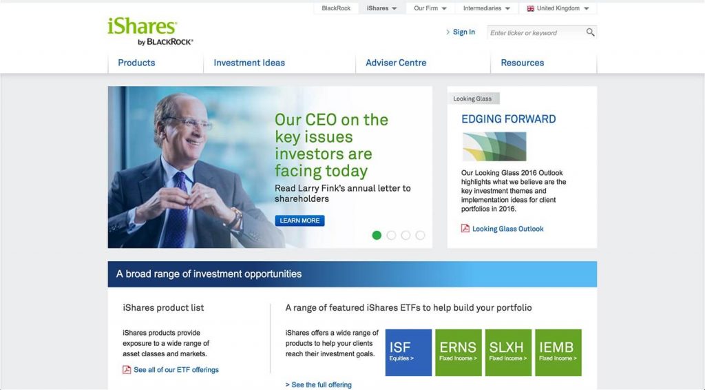 14 of the Best Designed ETF Websites 10