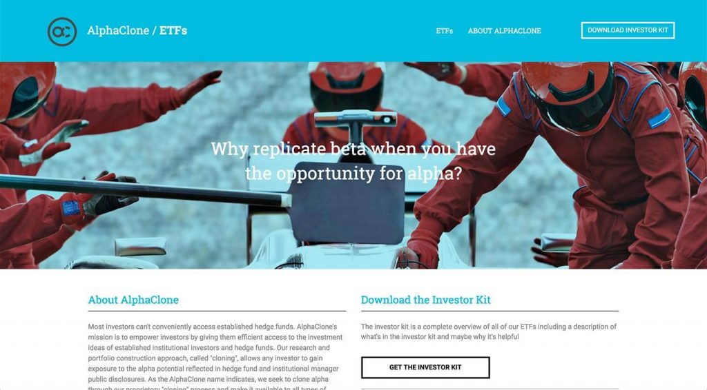 14 of the Best Designed ETF Websites 3