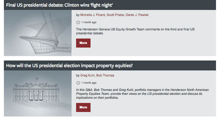 How 6 Asset Managers Reacted to the US Election 3