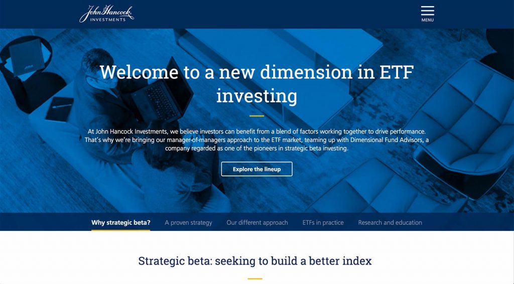 14 of the Best Designed ETF Websites 11