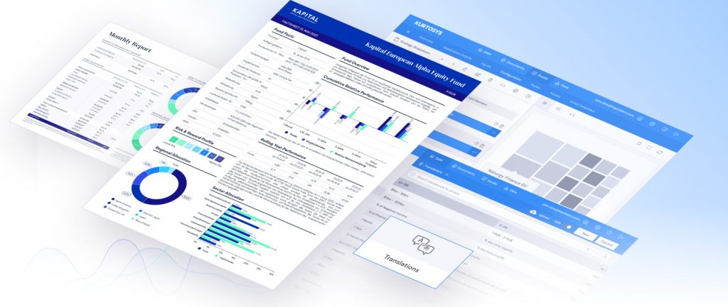 kurtosys factsheet document translations automated and client services