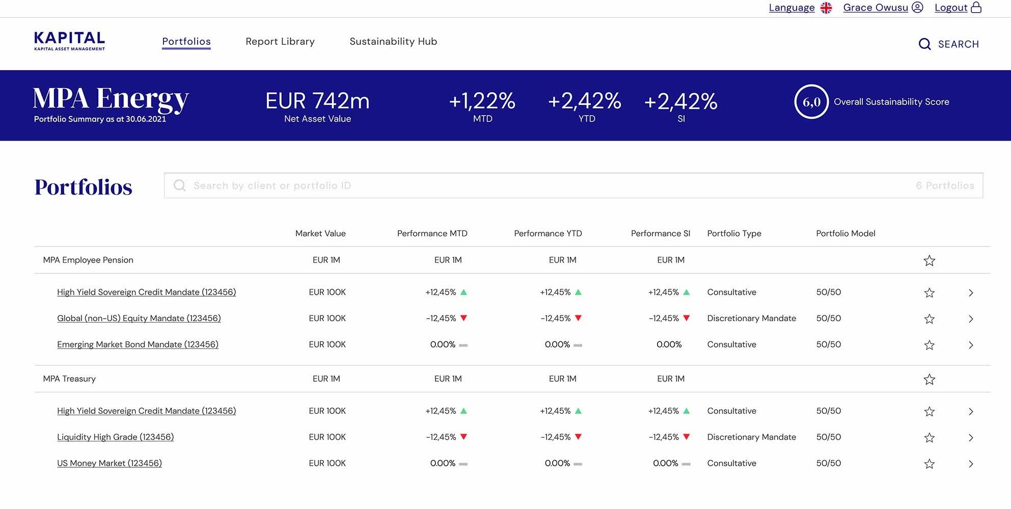 Investor Portal 3