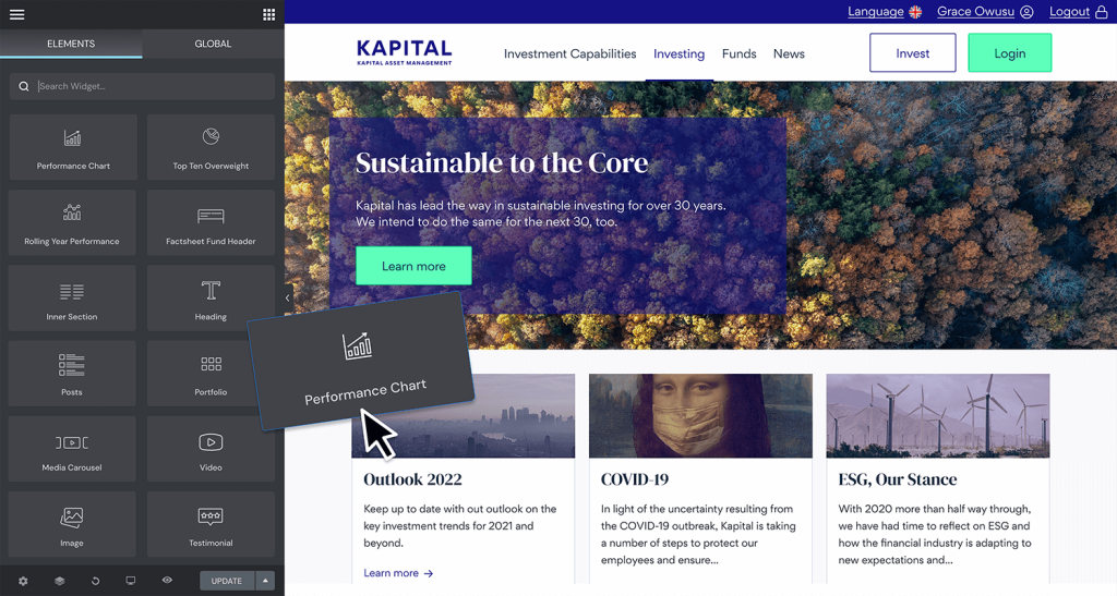 Investor Websites 1