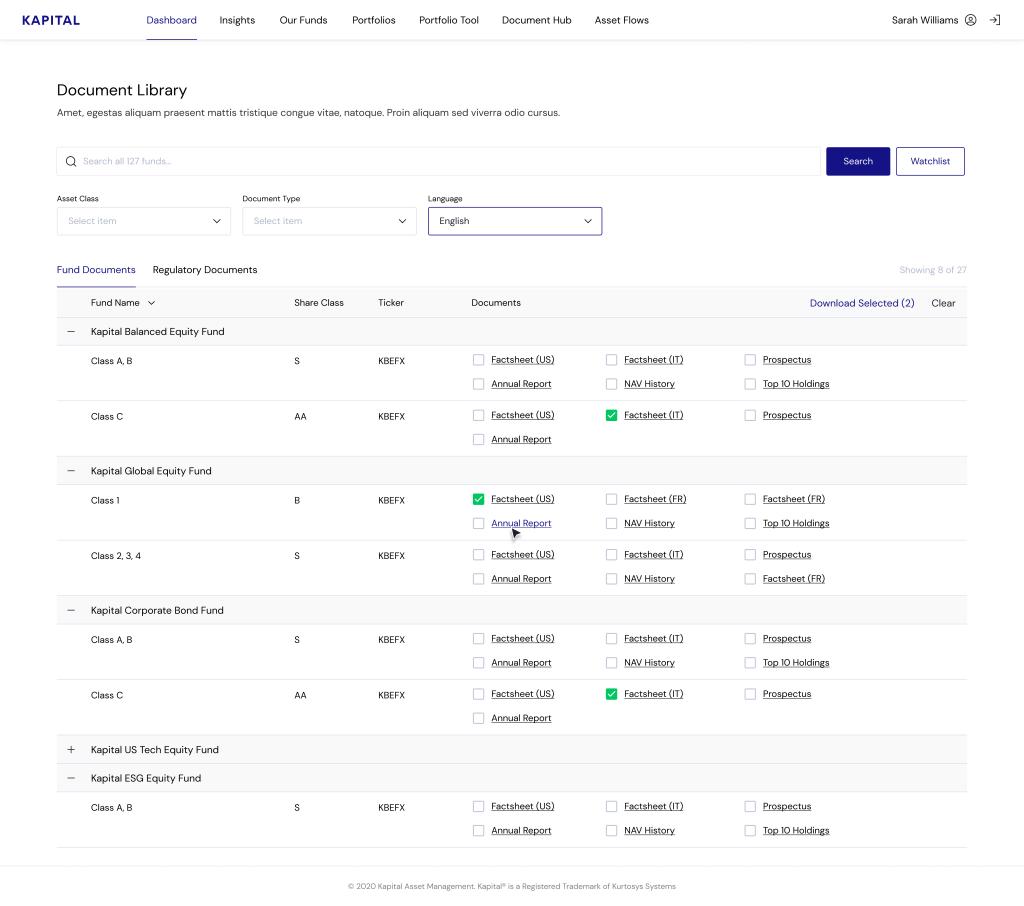 Investor Websites 4