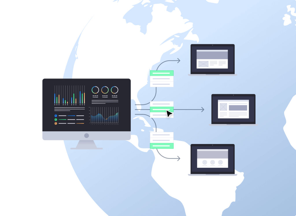 Dealing with the evolution of a global investment website