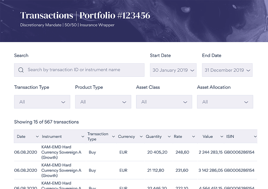 transaction explorer example