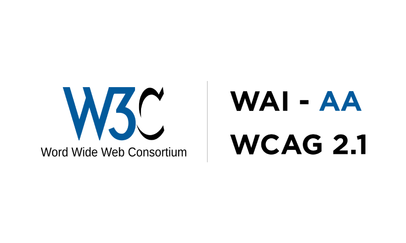 WCAG 2.1 logos