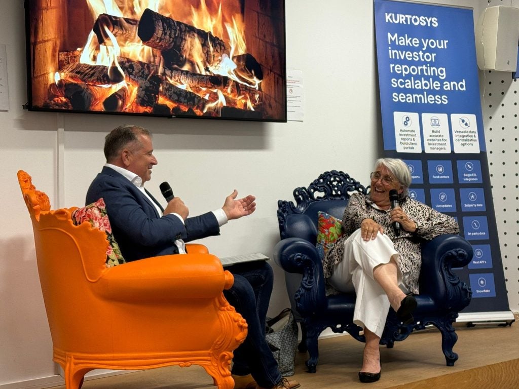 Lee Godfrey interviewing Chèvremont-Lorenzini Marie-Jeanne on behalf of Women in Asset Servicing