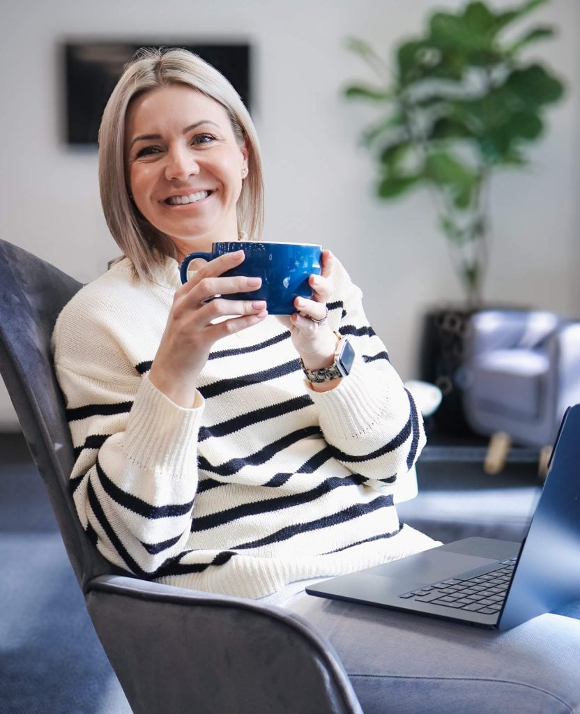 Kurtosys Office Cape Town - Woman with laptop