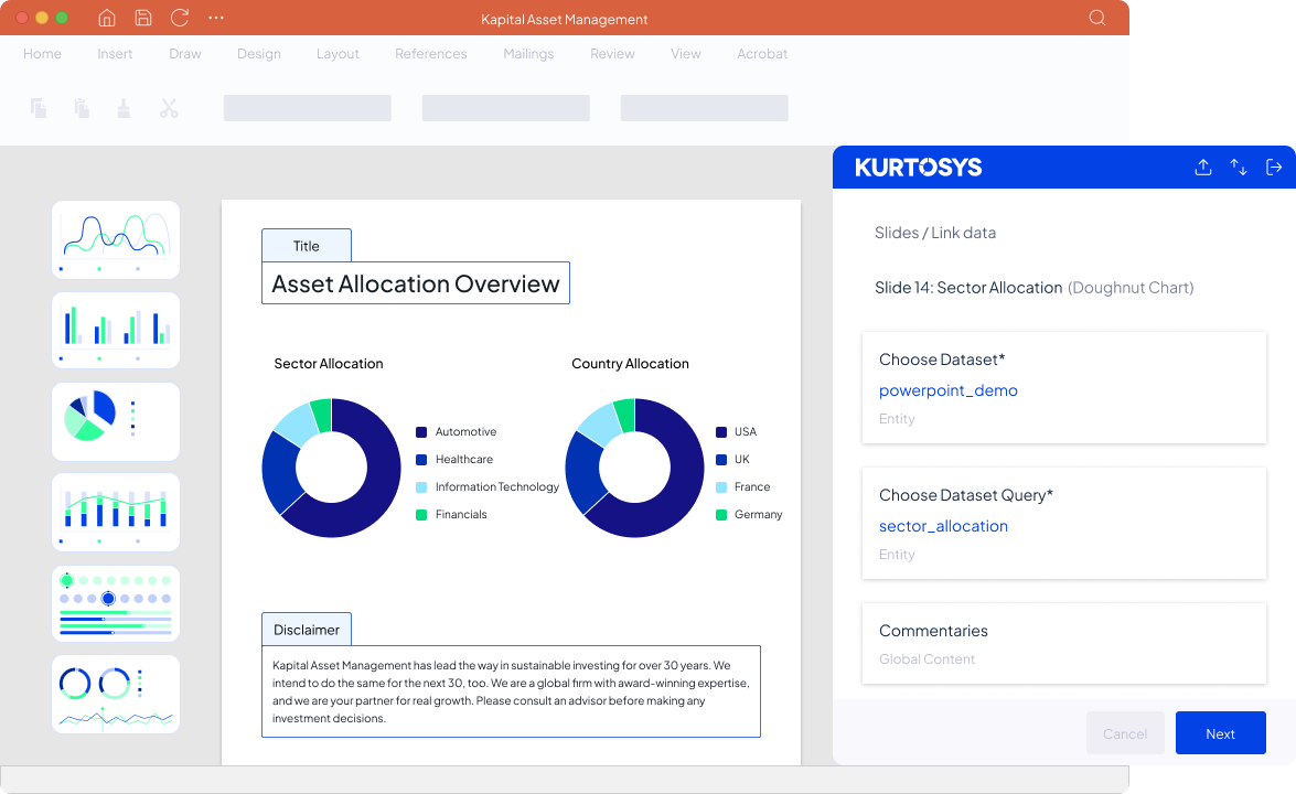 Investor presentations 6