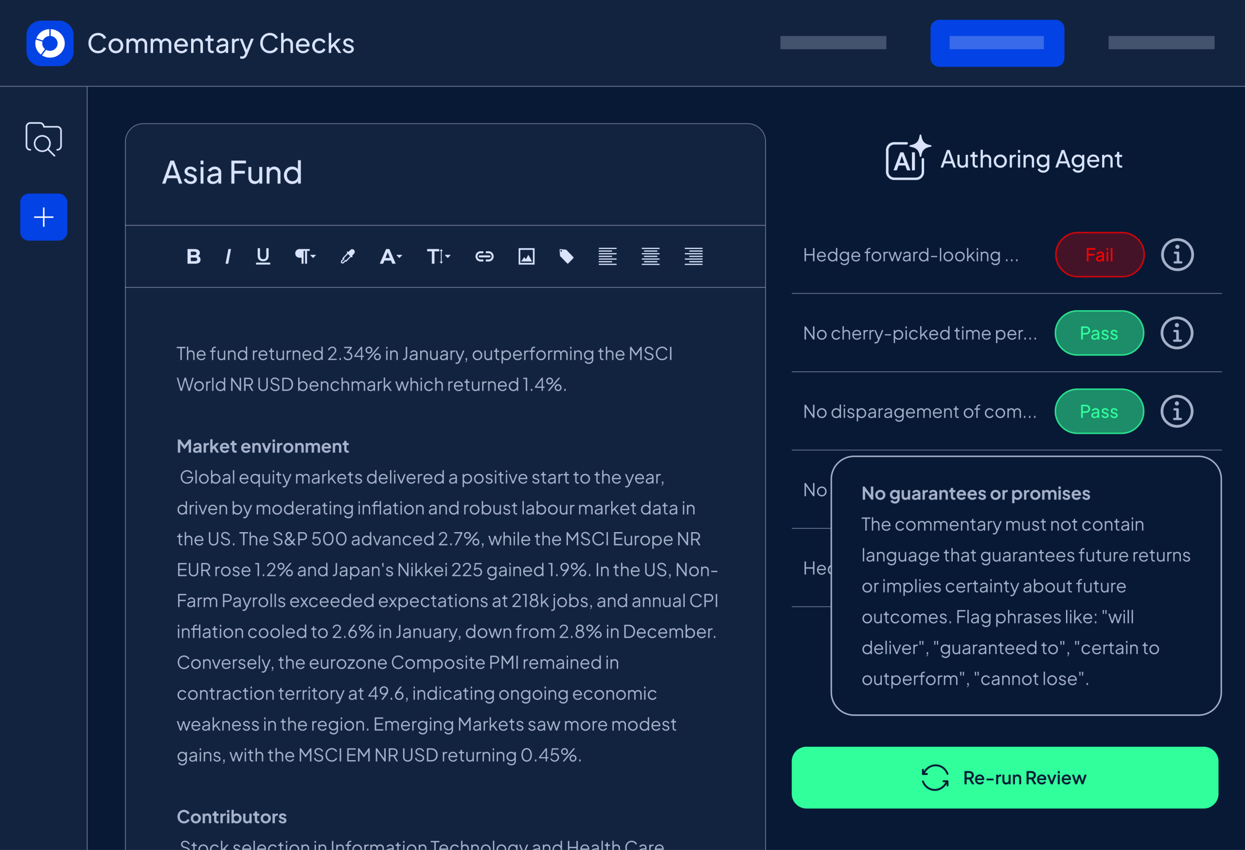 Platform overview 19